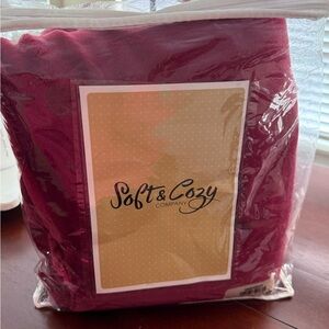 Soft & Cozy Company Pink Blanket